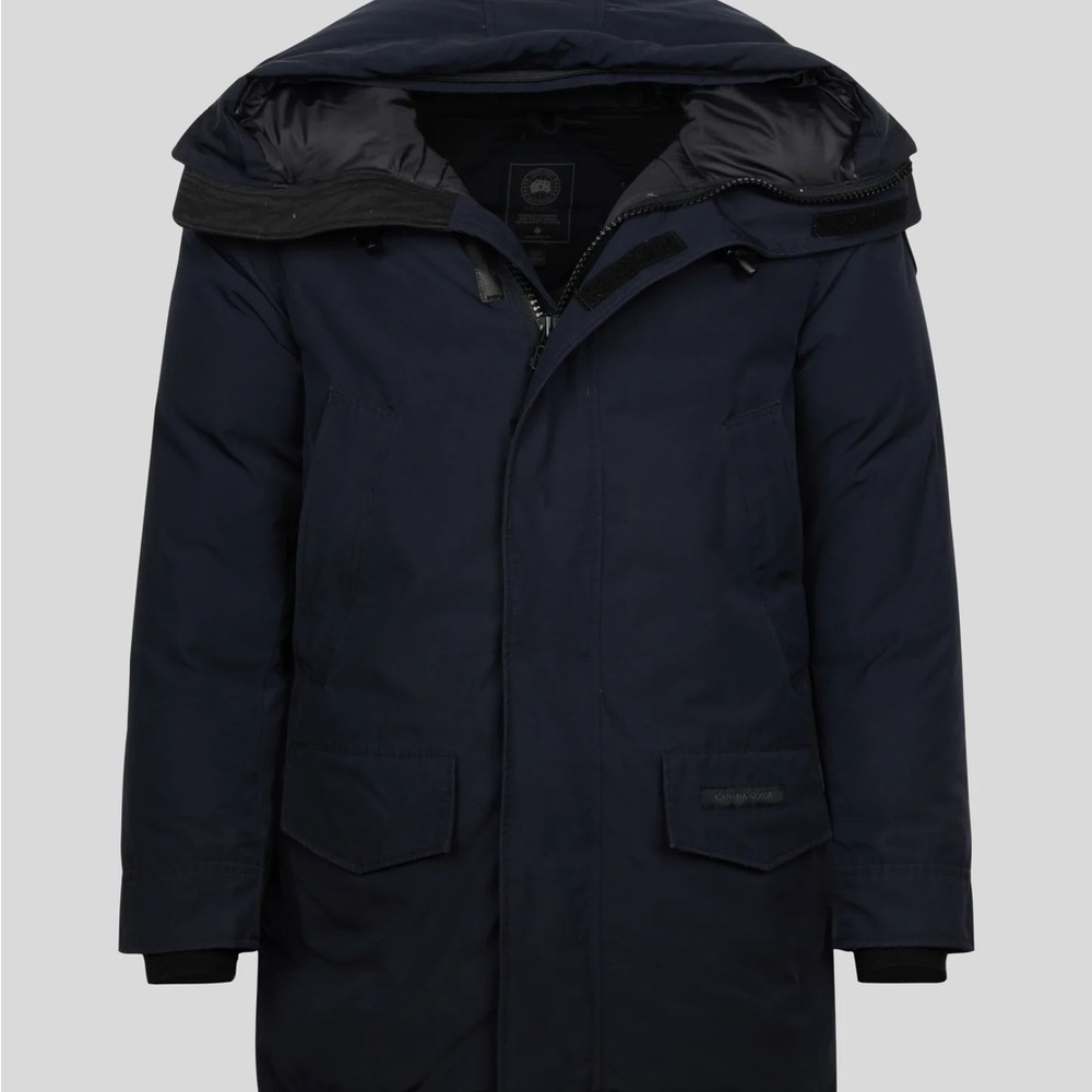 NEW Never Worn Canada Goose Langford Parka Black Label Heritage Navy Marine